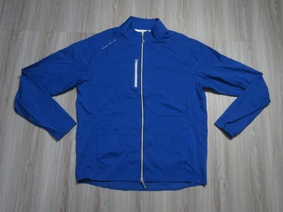 Peter Millar Hyperlight Gust Windbreaker Blue Size Medium Men Pre Owned - Image 1 of 4