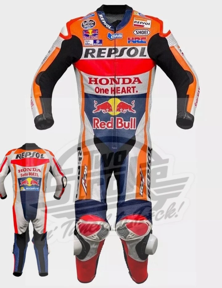 New Man _Motorbike/ Racing Customize /orginal cowhide leather Motorcycle suit - Image 1 of 4