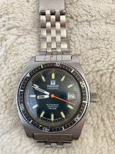 TISSOT VISODATE PR516 Men's Automatic Silver W36mm Swiss Made Vintage Analog - Picture 1 of 24