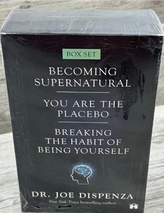Dr. Joe Dispenza Box Set (Breaking the Habit, Placebo, Becoming Supernatural) - Picture 1 of 5