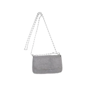 Urban Outfitters, Umhängetasche, Damen, Beige/Silber, 15, 2, 9 cm #EUk - Bild 1 von 4