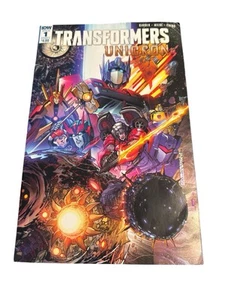 Transformers Unicron No.1 July 2018 First Printing IDW Preowned - Picture 1 of 19