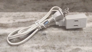 Indoor 3' White Extension Cord - Picture 1 of 6
