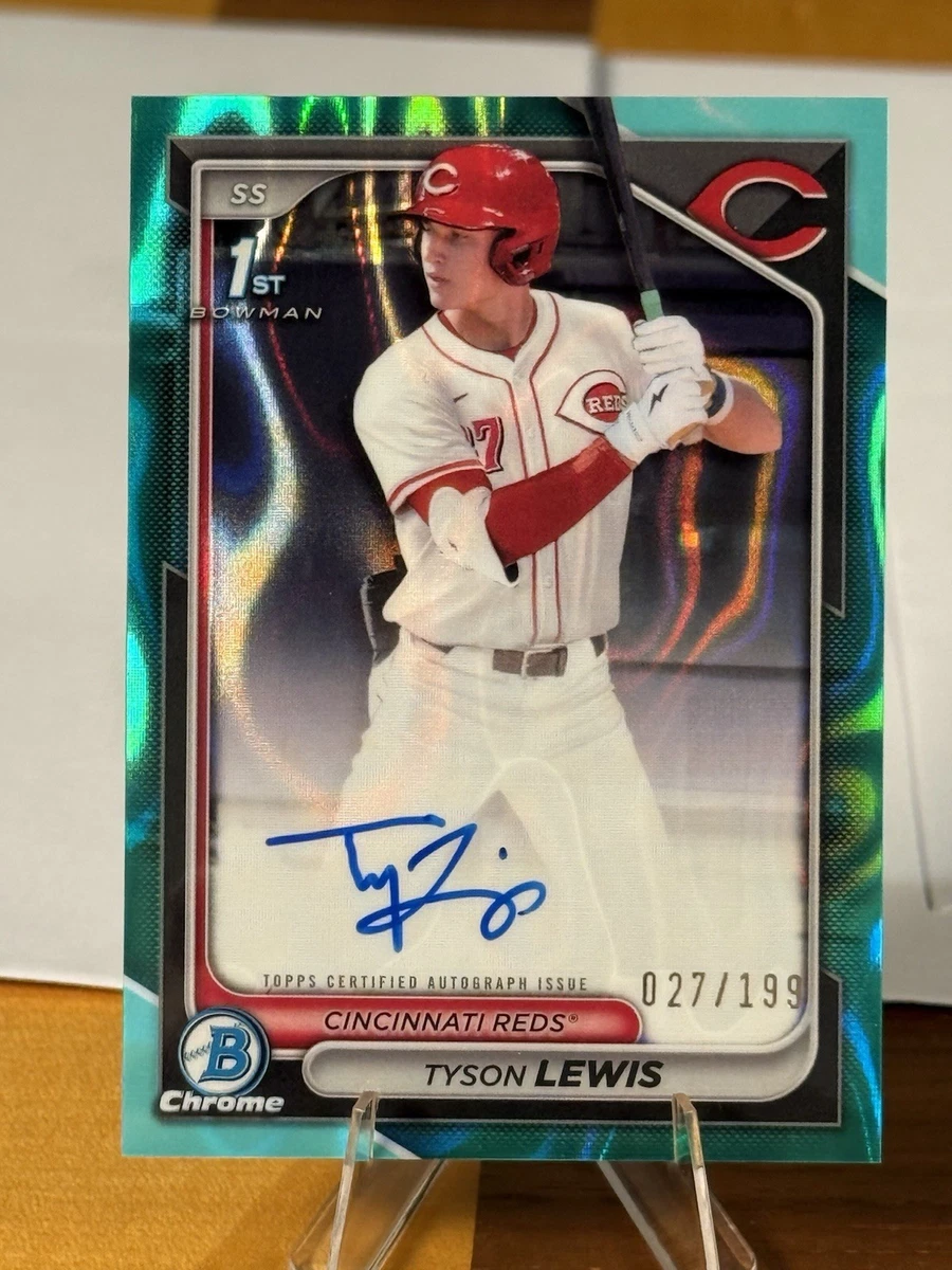 Bowman Cincinnati Reds Autographed Baseball Trading Cards