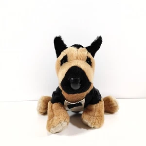 Ganz Webkinz German Shepherd Dog w/tuxedo HM146 Plush Stuffed Animal 8"  No Code - Imagen 1 de 5