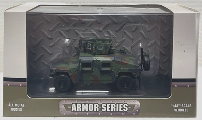 SOLIDO BY MTH 1:48th SCALE ARMOR HUMVEE ARMY GREEN DIE-CAST/PLASTIC 23-10003 - Image 1 of 4