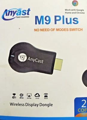 Miracast Wifi Display TV Dongle Receiver Media Wireless IPUSH AirPlay DLNA - Image 1 of 3