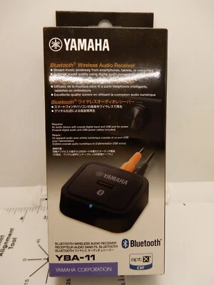 Yamaha YBA-11 Bluetooth Audio Receiver Adapter - NEW,  Black - Image 1 of 2