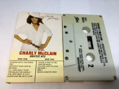CHARLY McCLAIN Cassette Tape GREATEST HITS 1982 Epic Records Canada FET-38313 - Image 1 of 4