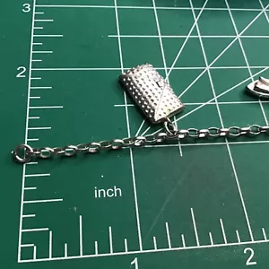 Hallmark Barbie 45th Anniversary Sterling Silber Bettelarmband - Bild 1 von 11