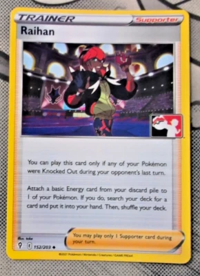 Raihan 152/203 Pokemon Play! Prize Pack Series 1/2 - Image 1 of 2
