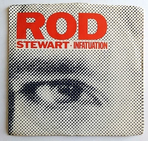 ROD STEWART -Infatuation / 7-29256 1980 Warner Bros 45 RPM PIC SLEEVE - Picture 1 of 4