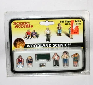 Figura completa de Woodland Scenics acentos escénicos escala HO gente modelo tren paisaje - Imagen 1 de 2