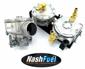 Propane Conversion Kit 2-3/8" Center to C 100hp Forklift Generator Tractor 75KW - Picture 1 of 7