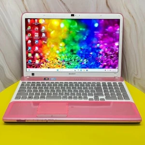 SONY VAIO PCG-71311N Intel Core i5 Rare color Pink Memory 8GB From Japan - Picture 1 of 15
