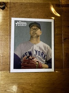 2006 Bowman Heritage Mickey Mantle #251 Mini New York Yankees HOF
