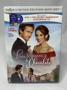 Hallmark LOVE ROMANCE & CHOCOLATE DVD W/ Secret Ingredient Audio CD Sealed Set - Picture 1 of 3