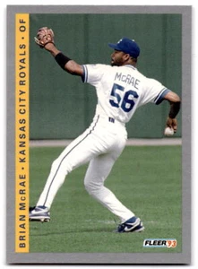 Brian McRae 1993 Fleer #242 Kansas City Royals - Picture 1 of 2