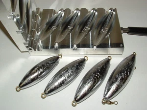 Saltwater Trolling Sinker mold 20, 24, 28, 32 oz CNC Aluminum Trol - Picture 1 of 4