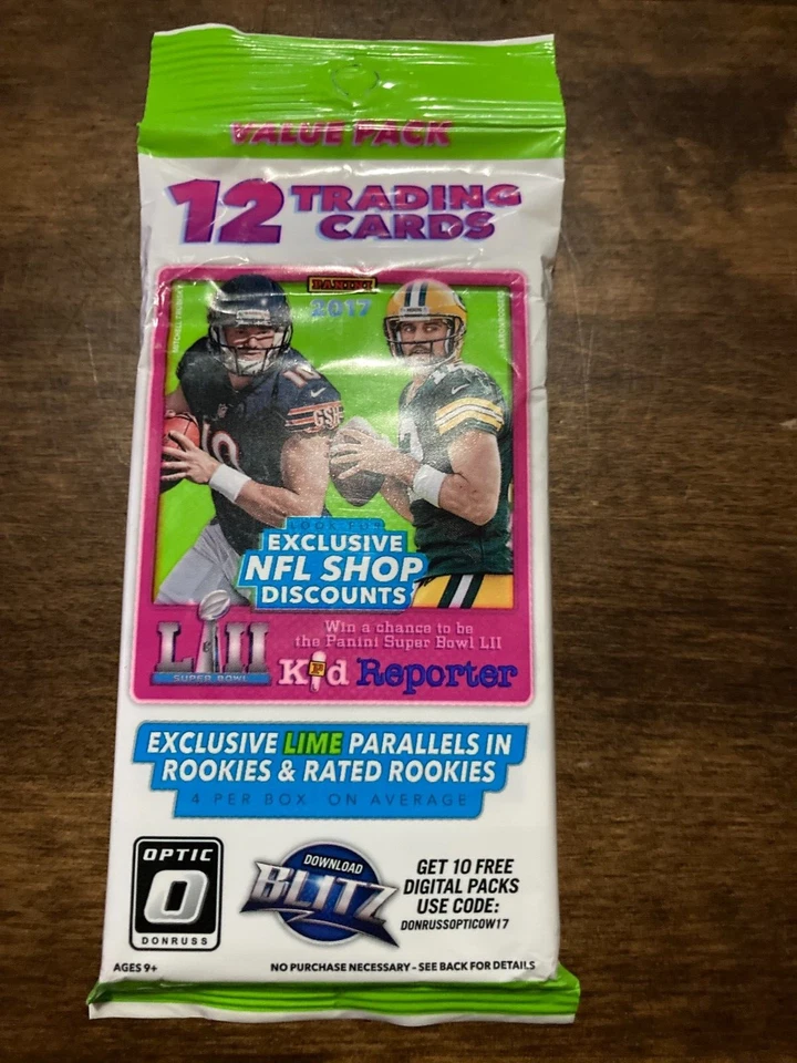 Donruss Optic Football 2017 sin abrir sellado Fat Value Pack - Mahomes? Foto 1 de 1
