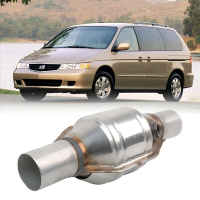 Convertidor catalítico de coche 2" adentro hacia afuera 13" de acero inoxidable para Honda Odyssey 1999-2004 3,5 L Foto 1 de 4