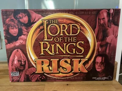 The Lord Of The Rings Risk Board Game LOTR Parker Strategy 2002 - Sealed Bags - Image 1 of 4