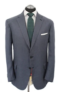 Brioni KASCHMIR SEIDE Sakko Gr. 27 (54 kurz) 3roll2 handmade Strappato NP: 6129€ - Bild 1 von 11