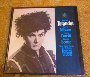 Puccini TURANDOT 3-LP Box Set w/Booklet Angel CL3671 Nilsson, Corelli NEW/SEALED - Picture 1 of 7