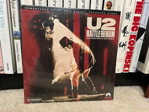 NEW! Laserdisc U2: Rattle & Hum 1988 Bono Edge Irish Rock Band Desire music - Picture 1 of 8
