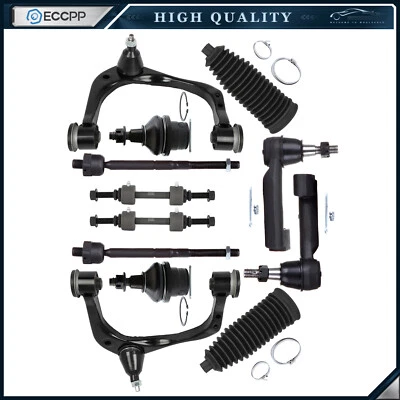 Front Control Arm and Ball Joint Tie Rod End Link Sway Bar For 15-17 Ford F-150 Foto 1 de 4