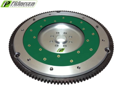 Volante de inercia de aluminio ligero Fidanza con fricción reemplazable para Nissan 300ZX 90-96 Foto 1 de 2