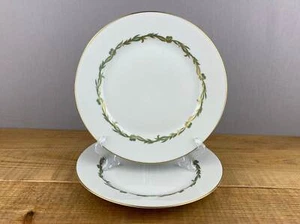 2 Rosenthal Goldcrest Smaragd Brot- und Speiseteller Vintage - Bild 1 von 6