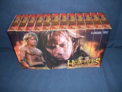 Hercules the Legendary Journeys Season One VHS Set 12 Tapes Used 1999 Release - Image 1 of 4