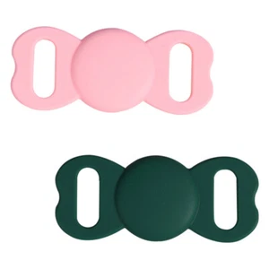 2 Pcs Pet Air Tag Holder Anti- Lost Case Air Tag Air Tag Dog Collar Holder - Zdjęcie 1 z 12