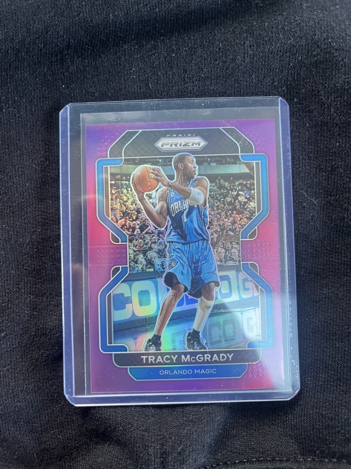 2021-22 Panini Prizm True Purple Prizm Tracy McGrady #253 HOF /99 Magic Legend