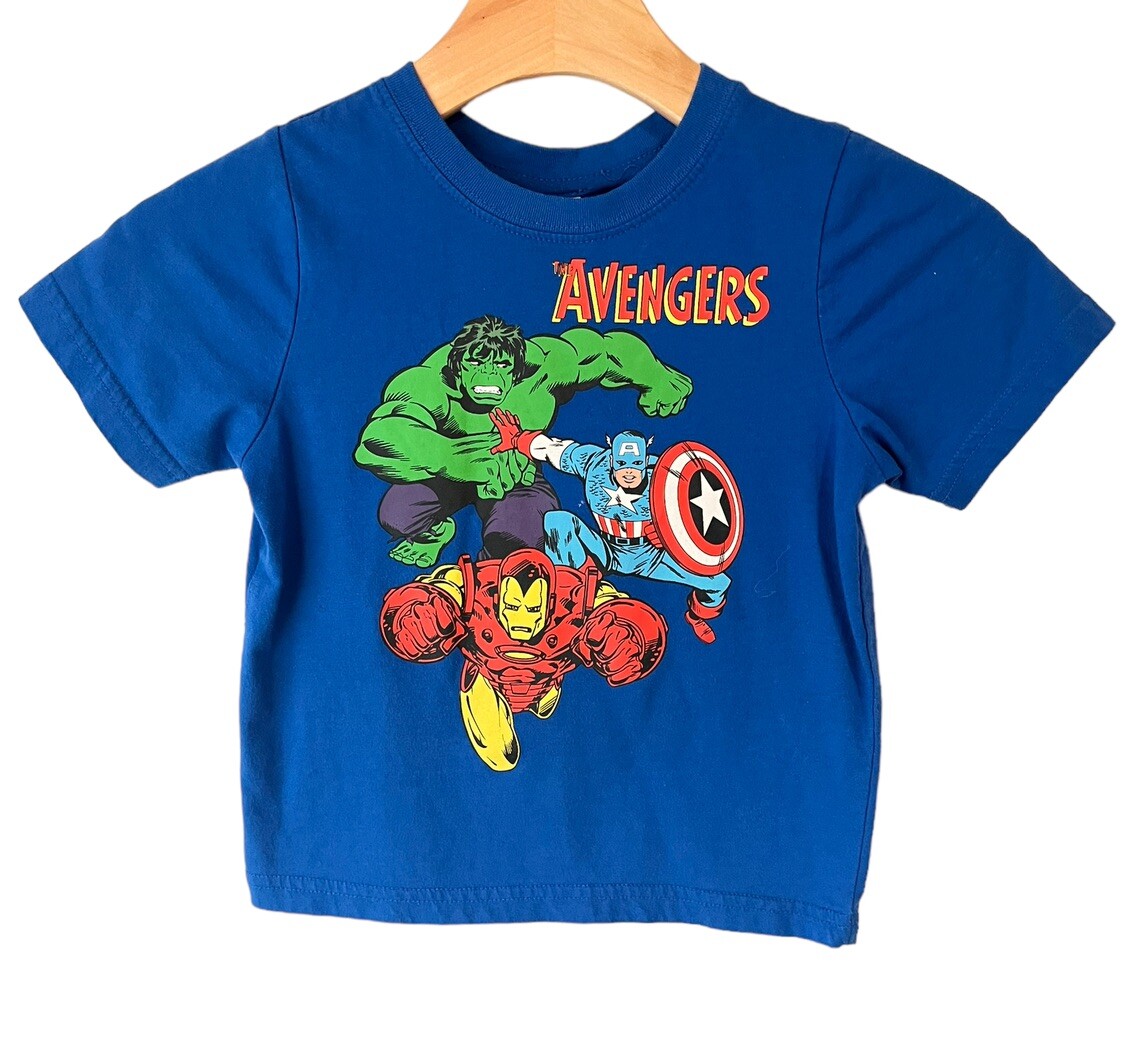 Hulk Playeras Avengers Para Fiestas Infantiles Camiseta Marvel - Main Image