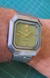 Rare Vintage (1983) Seiko 6349-602A Automatic Watch Japan *Mov 6309A serviced* - Imagen 1 de 12