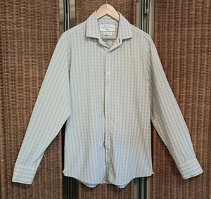 Mizzen + Main Leeward Hemd Herren Medium Trim Fit blau/gelb kariert Knopfleiste - Bild 1 von 10