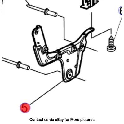 Chevrolet Lumina S 2009 parachoques trasero guía fascia izquierda usado OEM 92161531 Foto 1 de 4