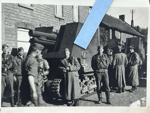 G5) Deutsche Foto 2wk Panzer Division Frankreich Fotoalbum France - Picture 1 of 2