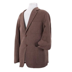 Nat Nast Gr. XXL braun Boucle Steppnähte teilweise gefüttert Sport Mantel Jacke - Bild 1 von 18