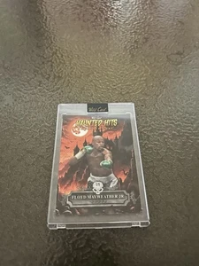 Floyd Mayweather 1/1 Card Wild Card Haunted Hits Boxing One Of One - Picture 1 of 4