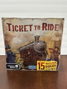 Ticket To Ride Gioco da Tavolo Days of Wonder Premio Alan Moon Vincitore Nuovo Scatola Sigillata - Foto 1 di 7