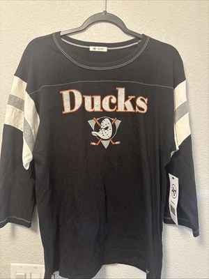 Camiseta Luna Canyon para mujer Anaheim Ducks talla mediana - marca 47 ☼ Foto 1 de 4