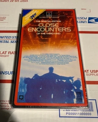 Close Encounters of The Third Kind VHS Movie NEW Sealed 1985 RCA Watermark NM - Image 1 of 4