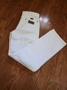 Wrangler White Size Kids 16 Show Pants Western Cowboy - Picture 1 of 9