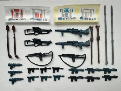 Vintage Star Wars action figure Quality Replacement stickers and accessories - Image 1 of 4