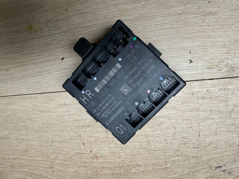 MERCEDES BENZ GLS GL ML W166 13-19 REAR RIGHT SIDE DOOR COMPUTER CONTROL MODULE - Image 1 of 1