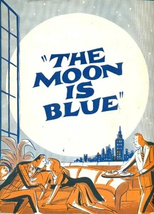 1951 The Moon is Blue Play Souvenir Program & Gayety PlayGoer, Baltimore, MD - Bild 1 von 1
