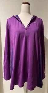 TS TAKING SHAPE Active Hooded Front Zip Jacket Purple Size S (16-18) - Picture 1 of 5